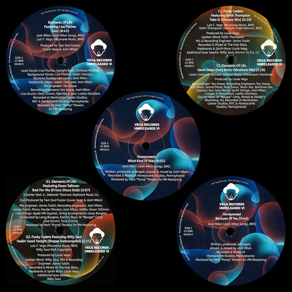 Various - Vega Records 5 Pack Unreleased VI | Vega Records (VRADE25) Various - Vega Records 5 Pack Unreleased VI | Vega Records (VRADE25)