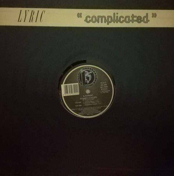 Lyric - Complicated | Discoid Corporation (DIO 042)