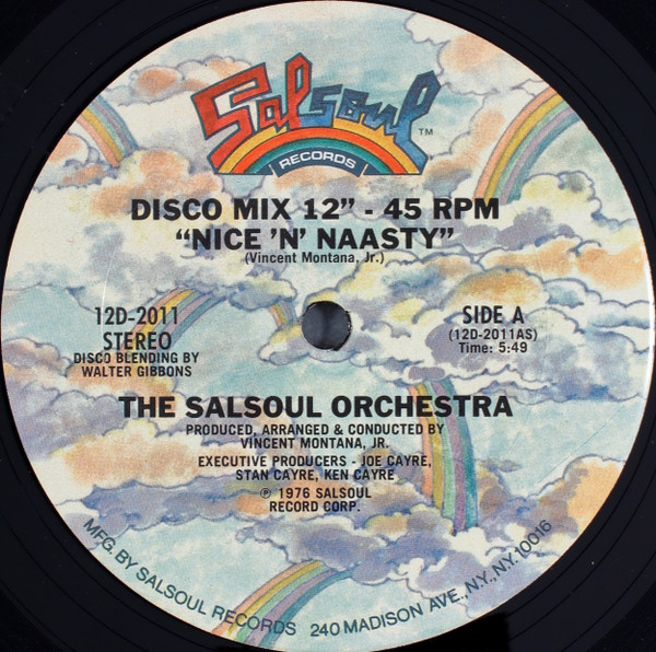The Salsoul Orchestra - Nice 'N' Naasty | Salsoul Records (12D-2011)