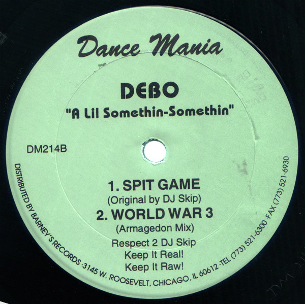 Debo - A Lil Somethin-Somethin | Dance Mania (DM214) - 2 Debo - A Lil Somethin-Somethin | Dance Mania (DM214) - 2