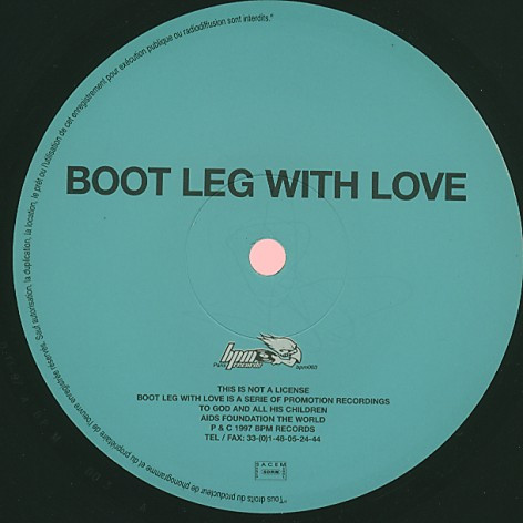 Boot Leg With Love - Untitled | BPM Records (BPM 003) - main
