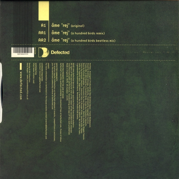 Âme - Rej | Defected (DFTD138) - 2