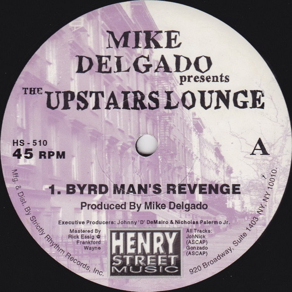 Mike Delgado - The Upstairs Lounge | Henry Street Music (HS - 510) - main