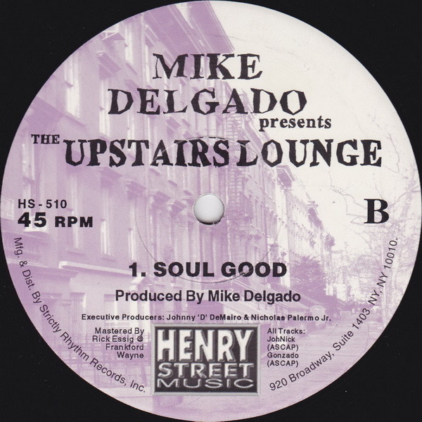 Mike Delgado - The Upstairs Lounge | Henry Street Music (HS - 510) - 2