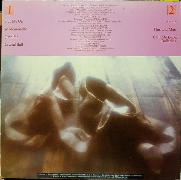 Styx - Crystal Ball | A&M Records (SP-4604) - 2 Styx - Crystal Ball | A&M Records (SP-4604) - 2