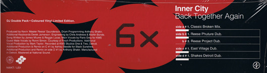 Inner City - Back Together Again | Network Records (NWKT US1) Inner City - Back Together Again | Network Records (NWKT US1)