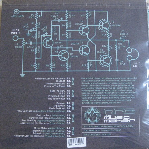 N.R.G. - The Music Maker | Kniteforce Records (KF160) - 2