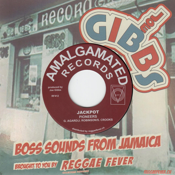 The Pioneers , Invaders - Jackpot / Off Track | Amalgamated Records (RF412) - main