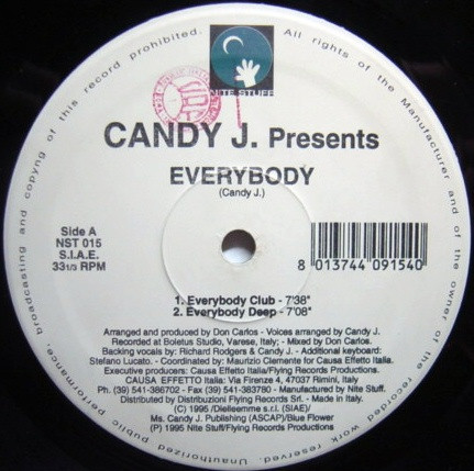 Candy J - Everybody | Nite Stuff (NST 015) - main