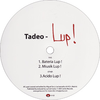 Tadeo - Lup! | Cyclical Tracks (Ct 02)