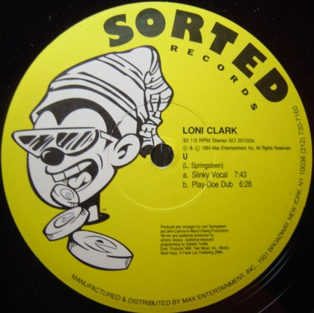Loni Clark - U | Sorted Records (SO 20102)
