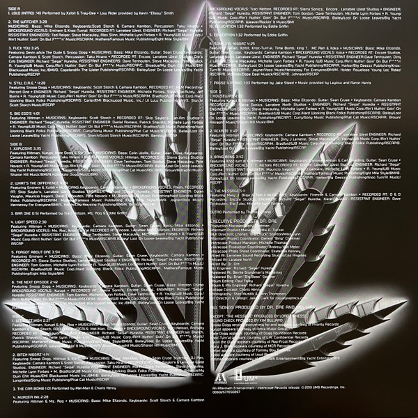 Dr. Dre - 2001 | Aftermath Entertainment (00602577656897) - 2