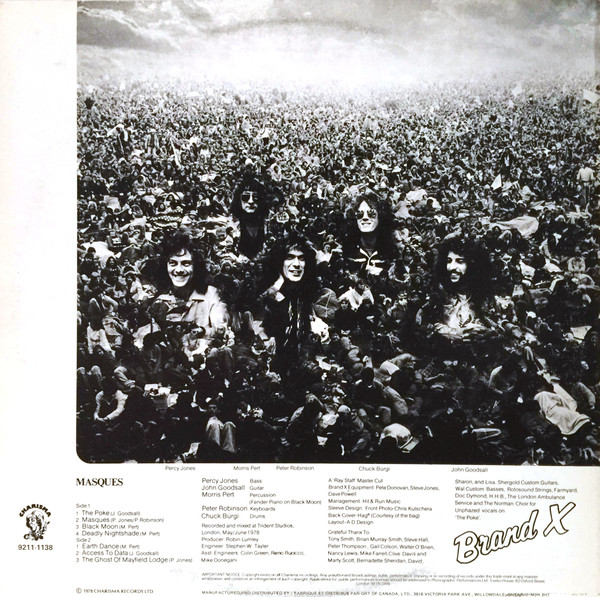 Brand X - Masques | Charisma (9211-1138) - 3