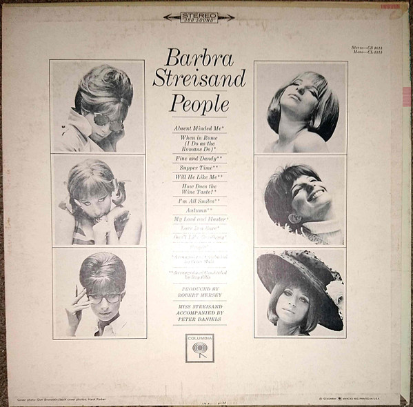 Barbra Streisand - People | Columbia (CS 9015)