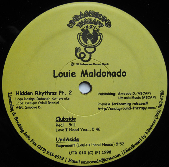 Louie Maldonado - Hidden Rhythms Pt. 2 | Undaground Therapy Muzik (UTR 010)