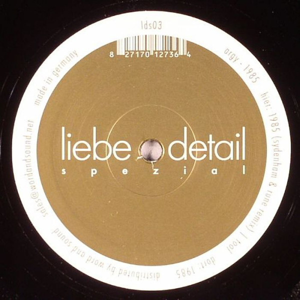 Argy - 1985 | liebe*detail spezial (lds03) Argy - 1985 | liebe*detail spezial (lds03)