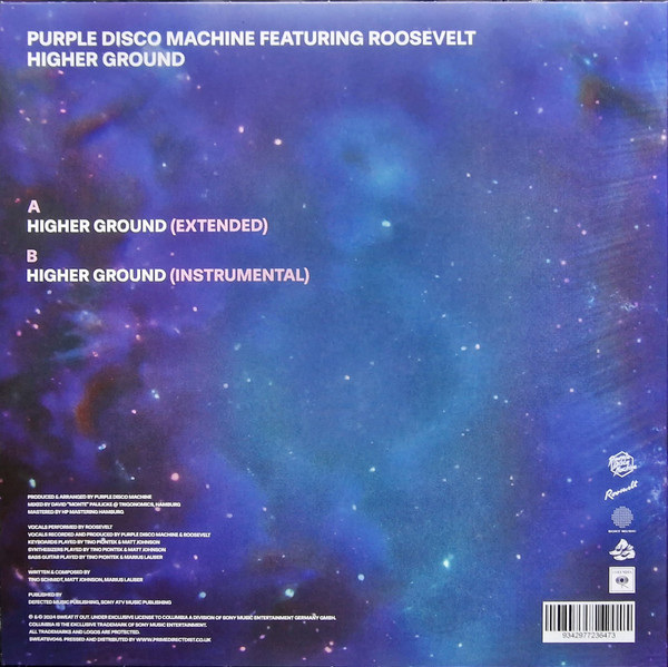 Purple Disco Machine , Roosevelt - Higher Ground | Sweat It Out! (SWEATSV046) - 2