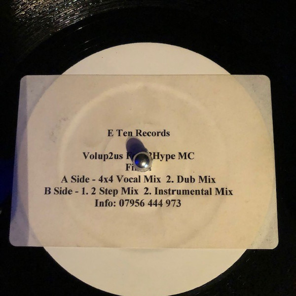 Volup2us Feat MC 2 Hype - Finest | E-Ten Records (Jazzy 003)