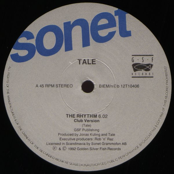Tale - The Rhythm | Golden Silver Fish Records (12T 10406)