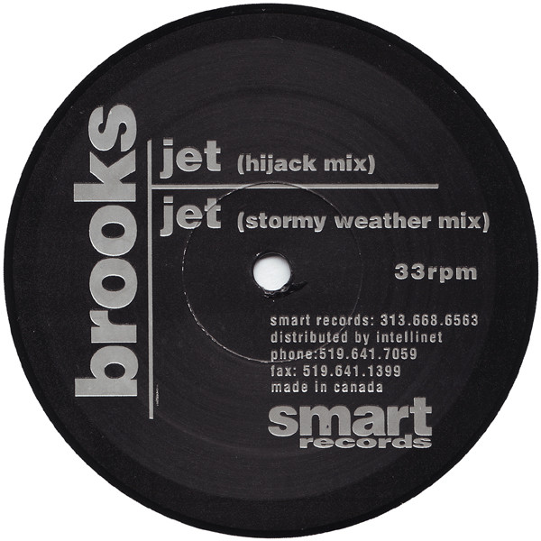 Brooks - Jet | Smart Records (Smart001) - main