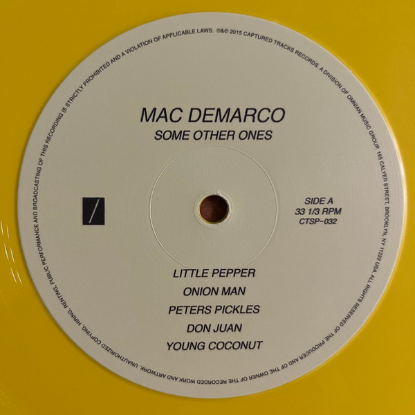 Mac Demarco - Some Other Ones | Captured Tracks (CTSP-032) - 4