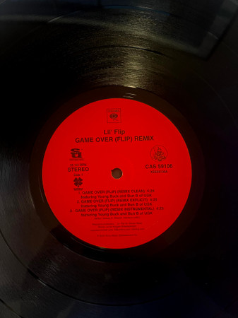 Lil' Flip Featuring Young Buck & Bun B - Game Over (Flip) (Remix) | Sony Urban Music (CAS 59106) Lil' Flip Featuring Young Buck & Bun B - Game Over (Flip) (Remix) | Sony Urban Music (CAS 59106)