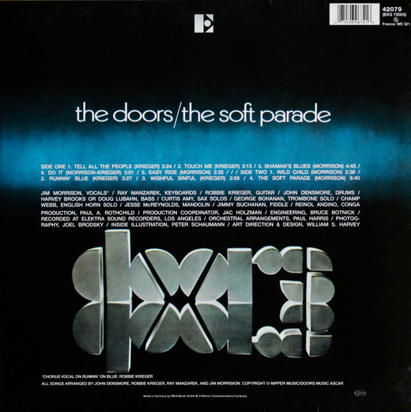 The Doors - The Soft Parade | Elektra (42079) - 2 The Doors - The Soft Parade | Elektra (42079) - 2