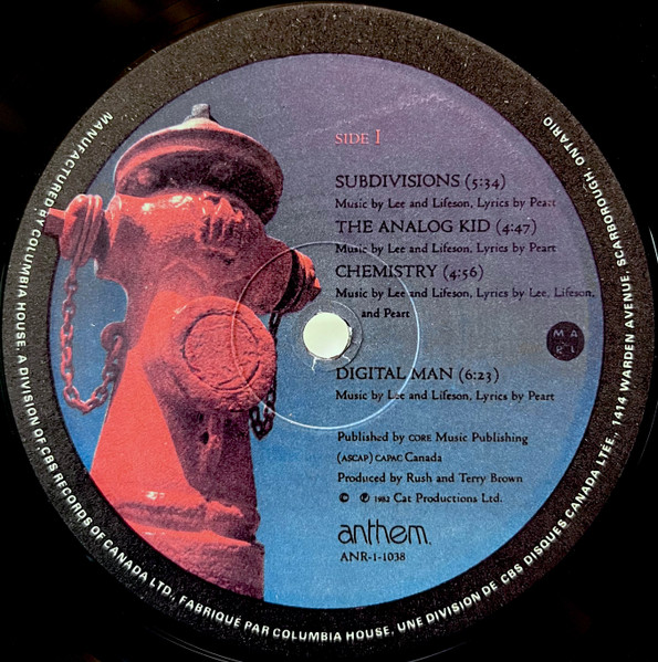 Rush - Signals | Anthem (ANR-1-1038) - 3