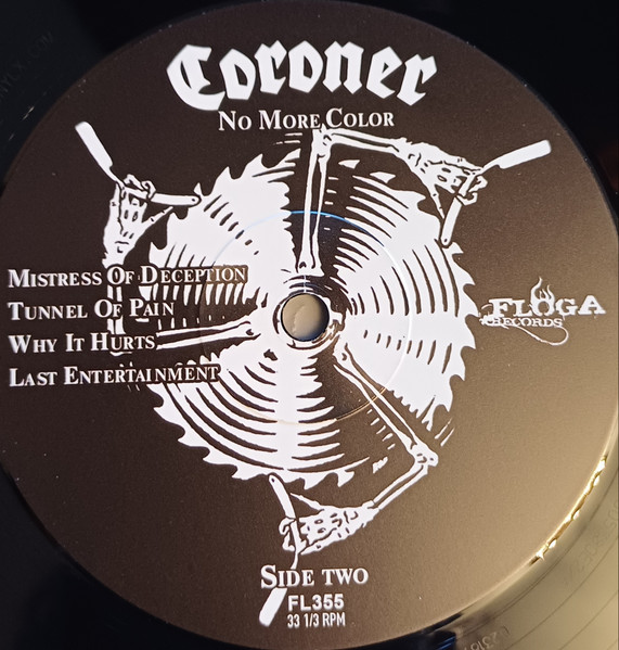 Coroner - No More Color | Floga Records (FL355) - 4