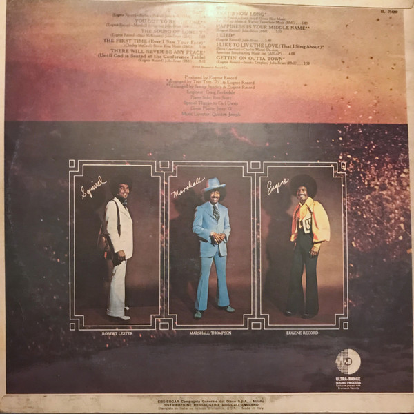 The Chi-Lites - Toby | Brunswick (BL 754200) - 2