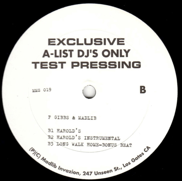 Freddie Gibbs & Madlib - Deeper EP | Madlib Invazion (MMS019) - 3