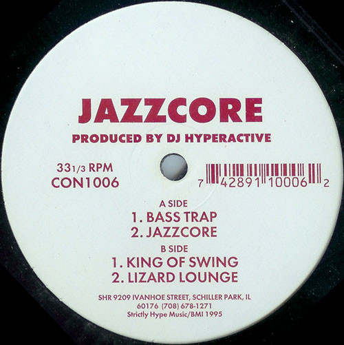 DJ Hyperactive - Jazzcore | Contact (CON1006)