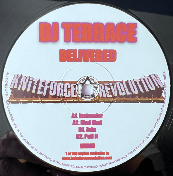 DJ Terrace - Delivered EP | Kniteforce Revolution Records (KFRR05) - 4