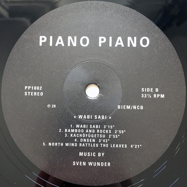 Sven Wunder - Wabi Sabi | Piano Piano (PP1002) - 3 Sven Wunder - Wabi Sabi | Piano Piano (PP1002) - 3