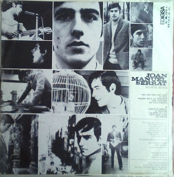 Joan Manuel Serrat - Ara Que Tinc Vint Anys | Edigsa (CM 175 L) - 2
