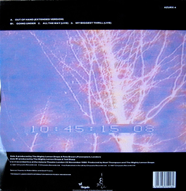 The Mighty Lemon Drops - Out Of Hand (Extended Version) | Blue Guitar (AZURX 4) - 2 The Mighty Lemon Drops - Out Of Hand (Extended Version) | Blue Guitar (AZURX 4) - 2