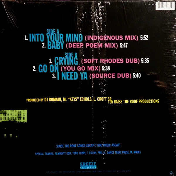 Raise The Roof - Files EP | Freeze Records (55039) - 2 Raise The Roof - Files EP | Freeze Records (55039) - 2