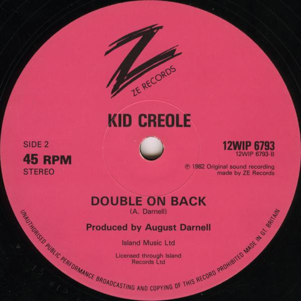 Kid Creole And The Coconuts - Stool Pigeon | ZE Records (12WIP 6793) - 4 Kid Creole And The Coconuts - Stool Pigeon | ZE Records (12WIP 6793) - 4