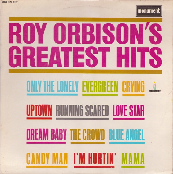 Roy Orbison - Roy Orbison's Greatest Hits | Monument (SMO 5007)
