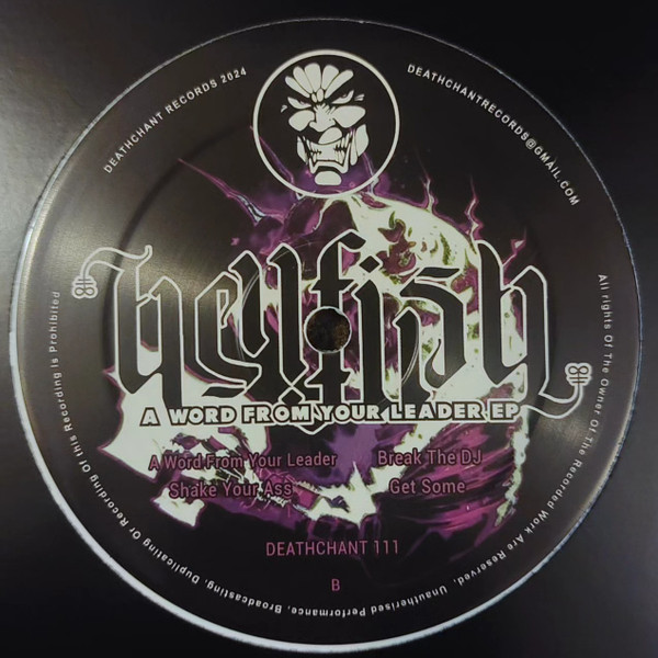 Hellfish - A Word From Your Leader EP | Deathchant (DEATHCHANT 111)