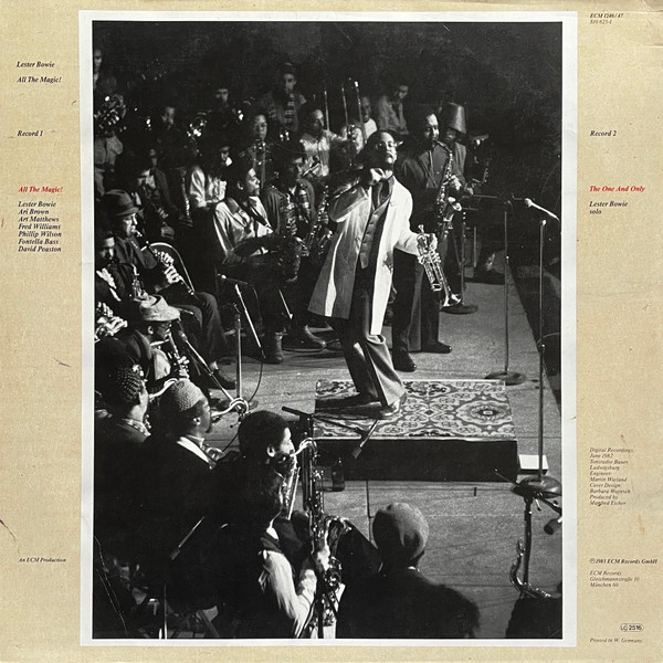 Lester Bowie - All The Magic! | ECM Records (ECM 1246/47) - 4 Lester Bowie - All The Magic! | ECM Records (ECM 1246/47) - 4