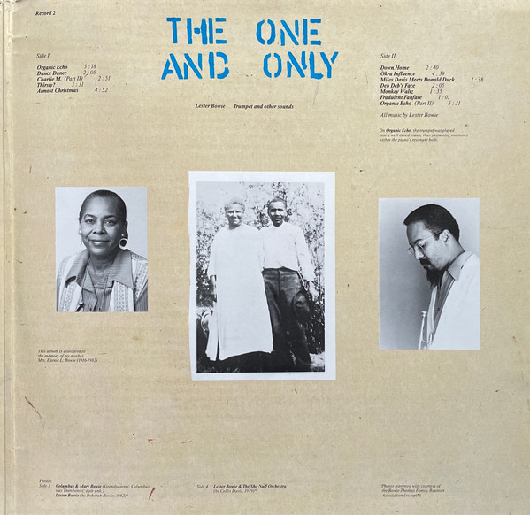 Lester Bowie - All The Magic! | ECM Records (ECM 1246/47) - 3 Lester Bowie - All The Magic! | ECM Records (ECM 1246/47) - 3