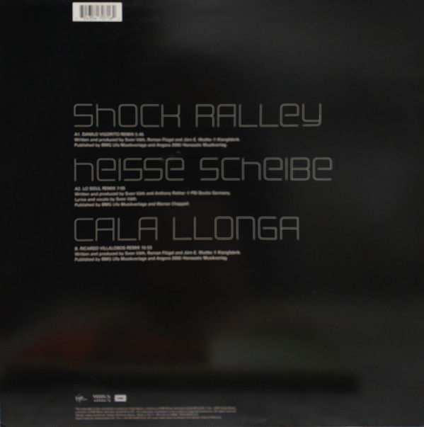 Sven Väth - Fire Works E.P. | Virgin (7243 5 47071 6 2) - 2