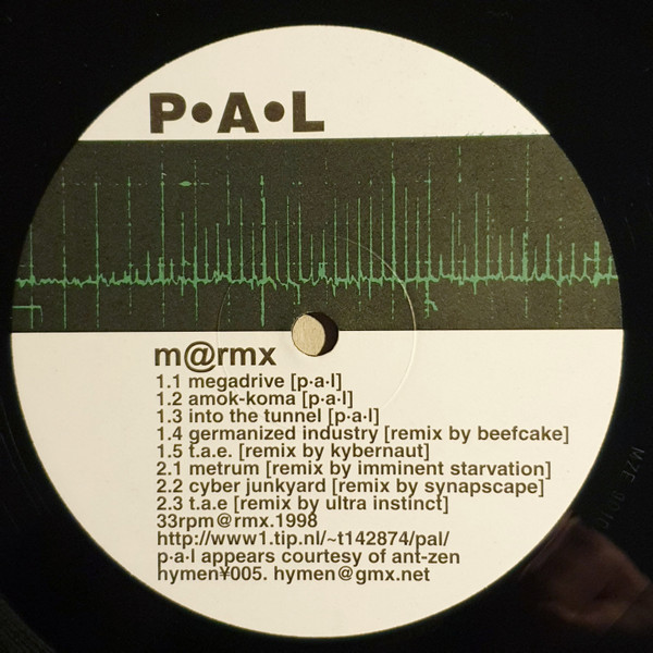 P·A·L - m@rmx | Hymen Records (¥005) - 2