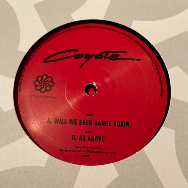 Coyote - Will We Ever Dance Again | Is It Balearic? Recordings (IIB058)