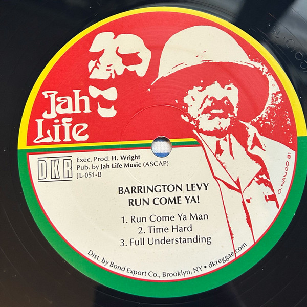Barrington Levy - Run Come Ya! | Jah Life (JL-051) - 2