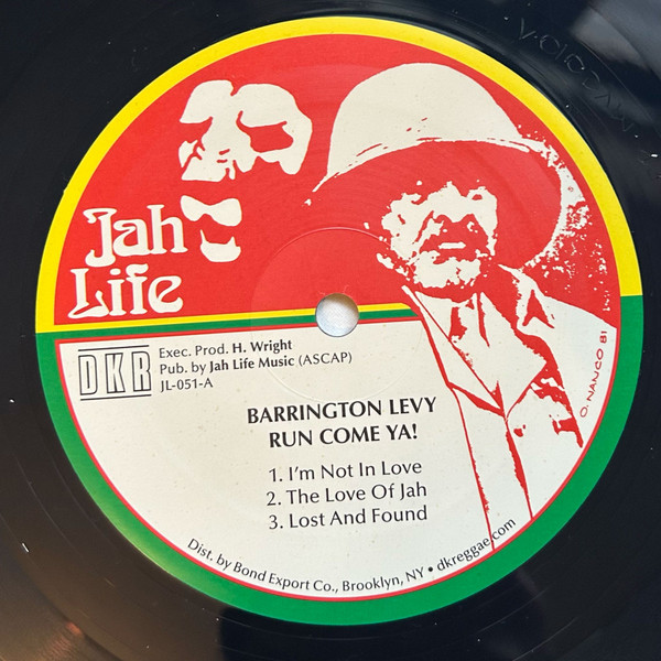 Barrington Levy - Run Come Ya! | Jah Life (JL-051) - 3