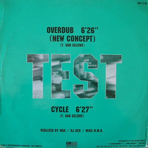 Test - Overdub | USA Import Records (USA 1130) - 2