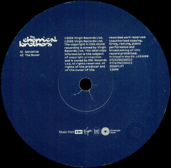The Chemical Brothers - Push The Button | Freestyle Dust (XDUSTLP7) - 3 The Chemical Brothers - Push The Button | Freestyle Dust (XDUSTLP7) - 3