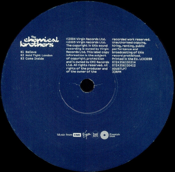 The Chemical Brothers - Push The Button | Freestyle Dust (XDUSTLP7) - 4 The Chemical Brothers - Push The Button | Freestyle Dust (XDUSTLP7) - 4